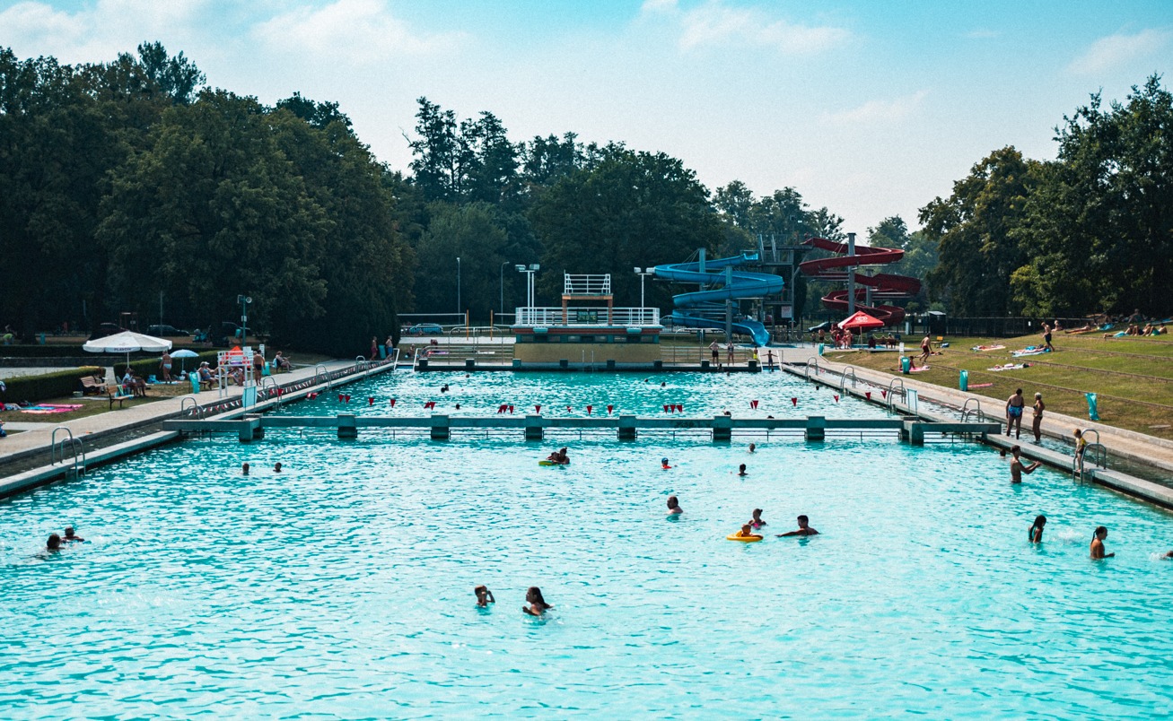 Crystal clear water for the swimming pool Opava