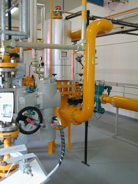 Regulační stanice do brněnské teplárny | HUTIRA