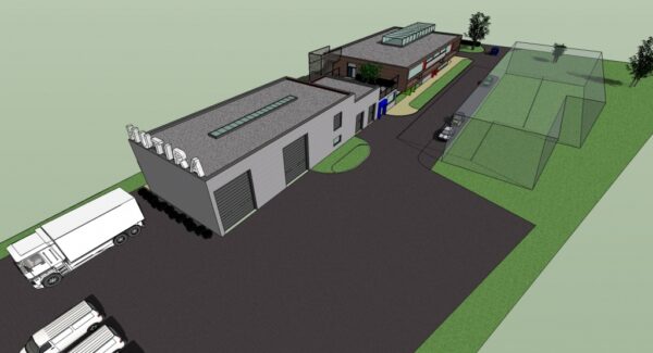 Výstavba nového areálu v&nbsp;Popůvkách