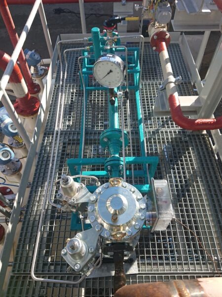 HUTIRA – BRNO helped with the modernization of the natural gas storage tank in Dambořice | HUTIRA