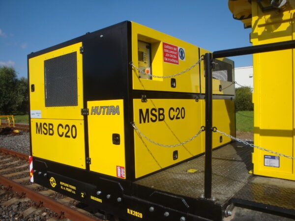 More efficient renovation and maintenance of the Prague Metro. The HUTIRA MSB C20 mobile suction box is there to help | HUTIRA