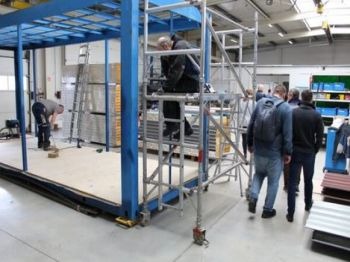 Theory and practice all in one. We welcomed employees from GasNet in our training centre