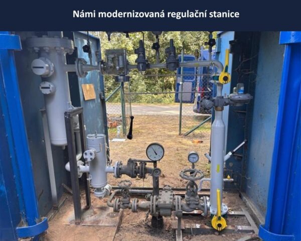 Modernizace plynové stanice v&nbsp;Halenkovicích | HUTIRA
